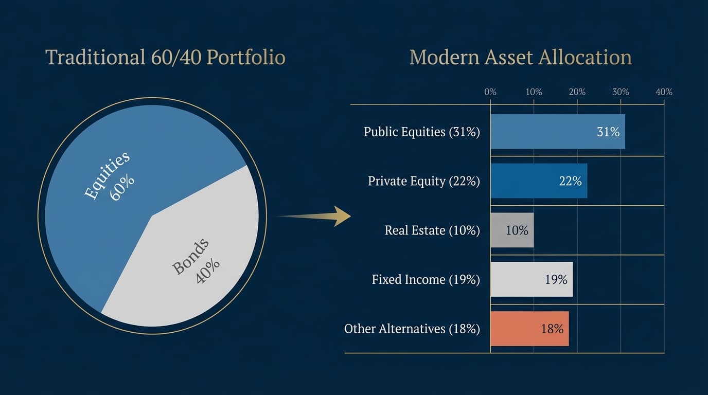 The Evolution from 60/40 to Sophisticated Multi-Asset Allocation