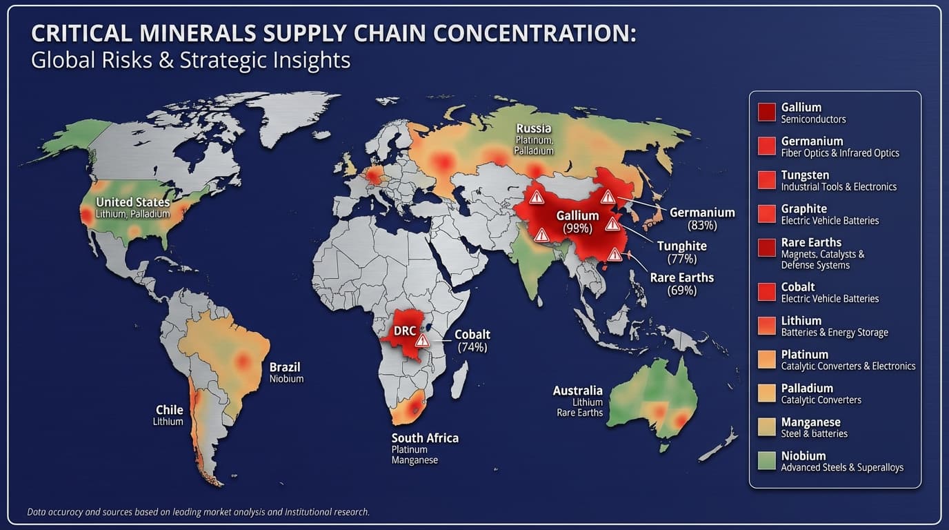 Critical Minerals Production Concentration